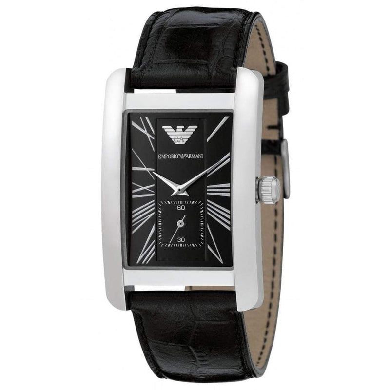 Emporio Armani AR0143 Men's Classic Black Watch