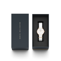 Petite Dover White Watch DW00100313