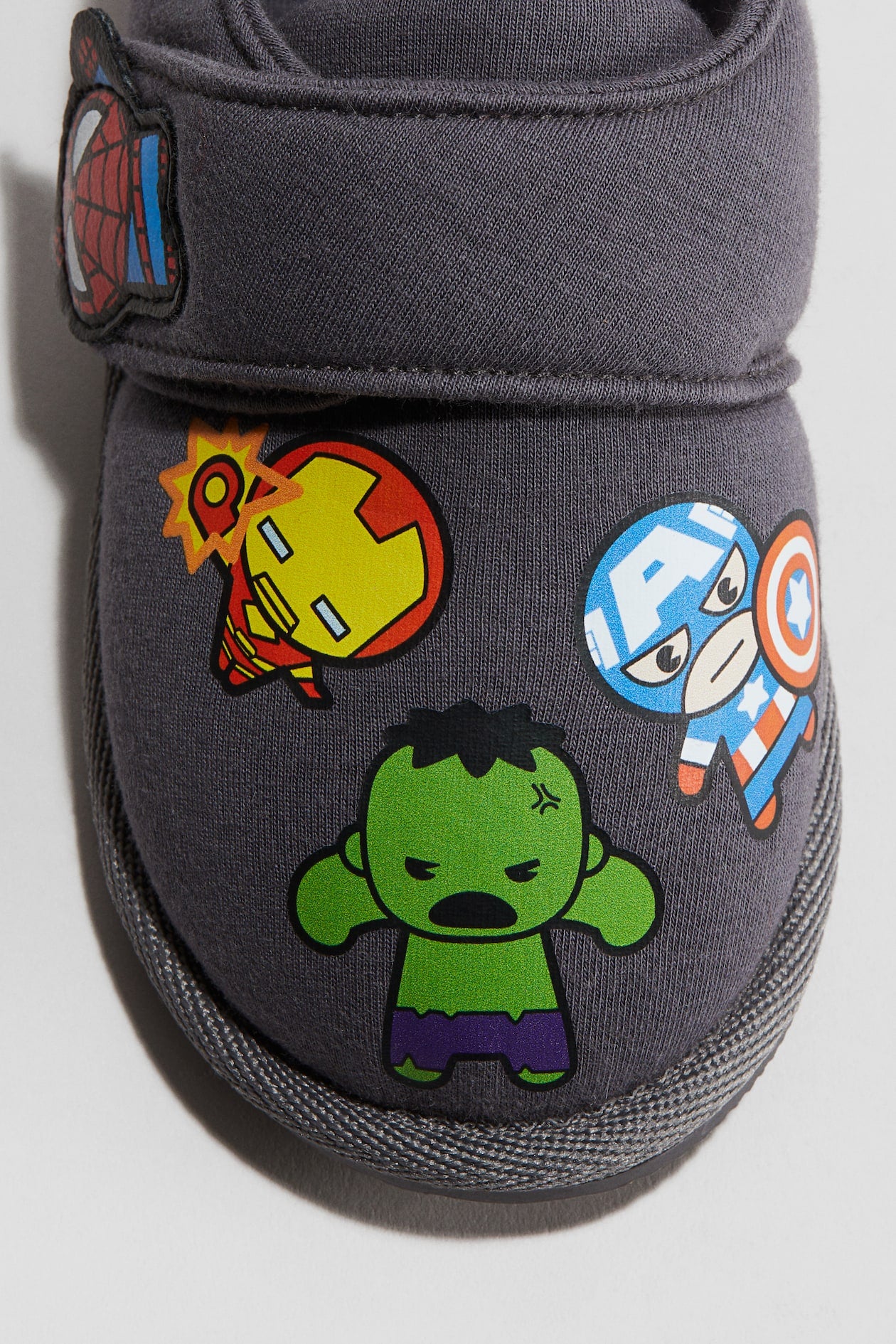 Printed cotton slippers