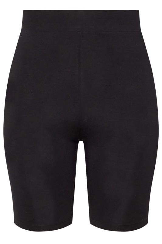 YOURS ACTIVE Curve Black Side Stripe Detail Shorts