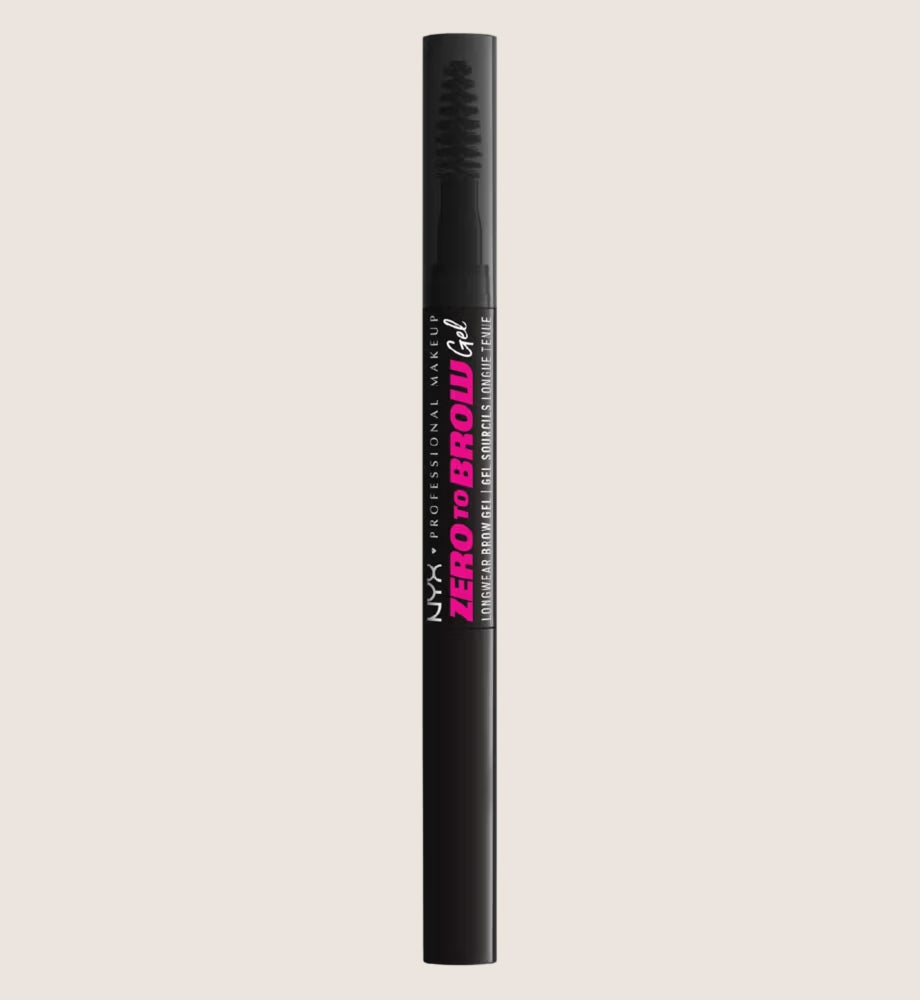 NYX Professional Makeup Zero To Brow Longwear Vegan Tinted Eyebrow Gel Long-Lasting