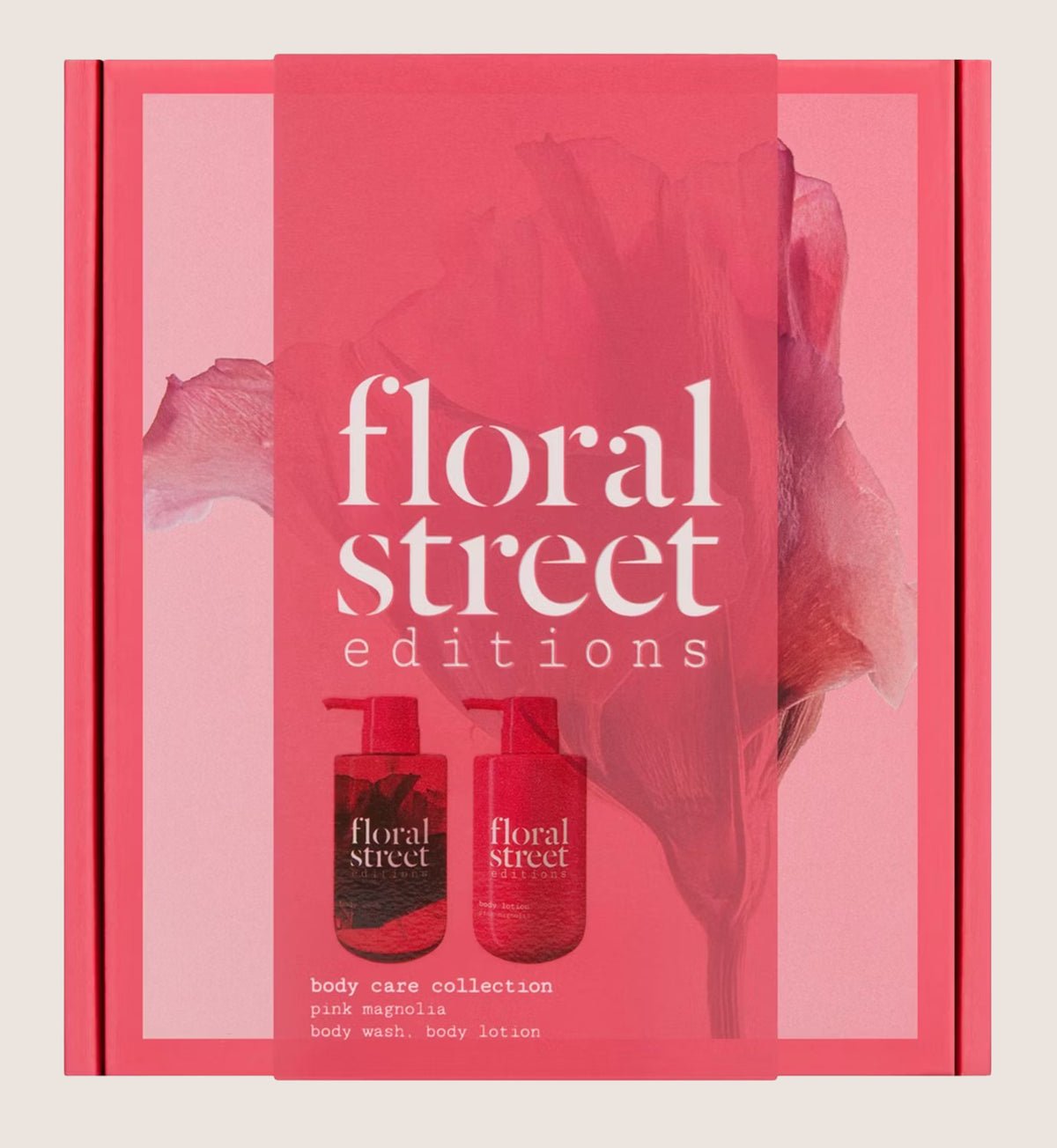 Floral Street Pink Magnolia Body Care Collection Bath & Body Gift Set For Her