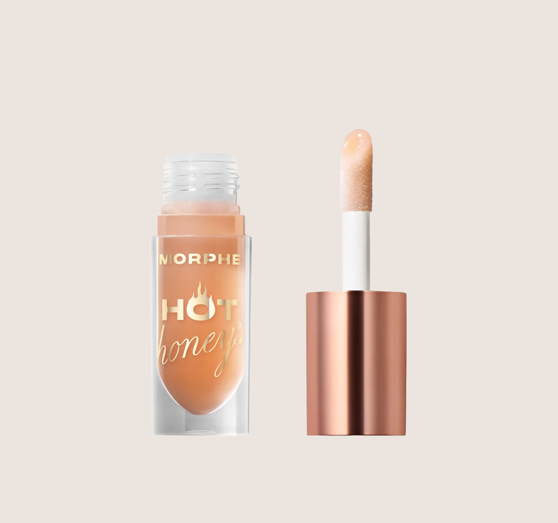 Morphe Hot Honeys Plumping Lip Oil Vibrant Color