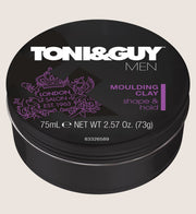 Toni & Guy Men Moulding Clay Shape & Hold Matte Finish 75ml
