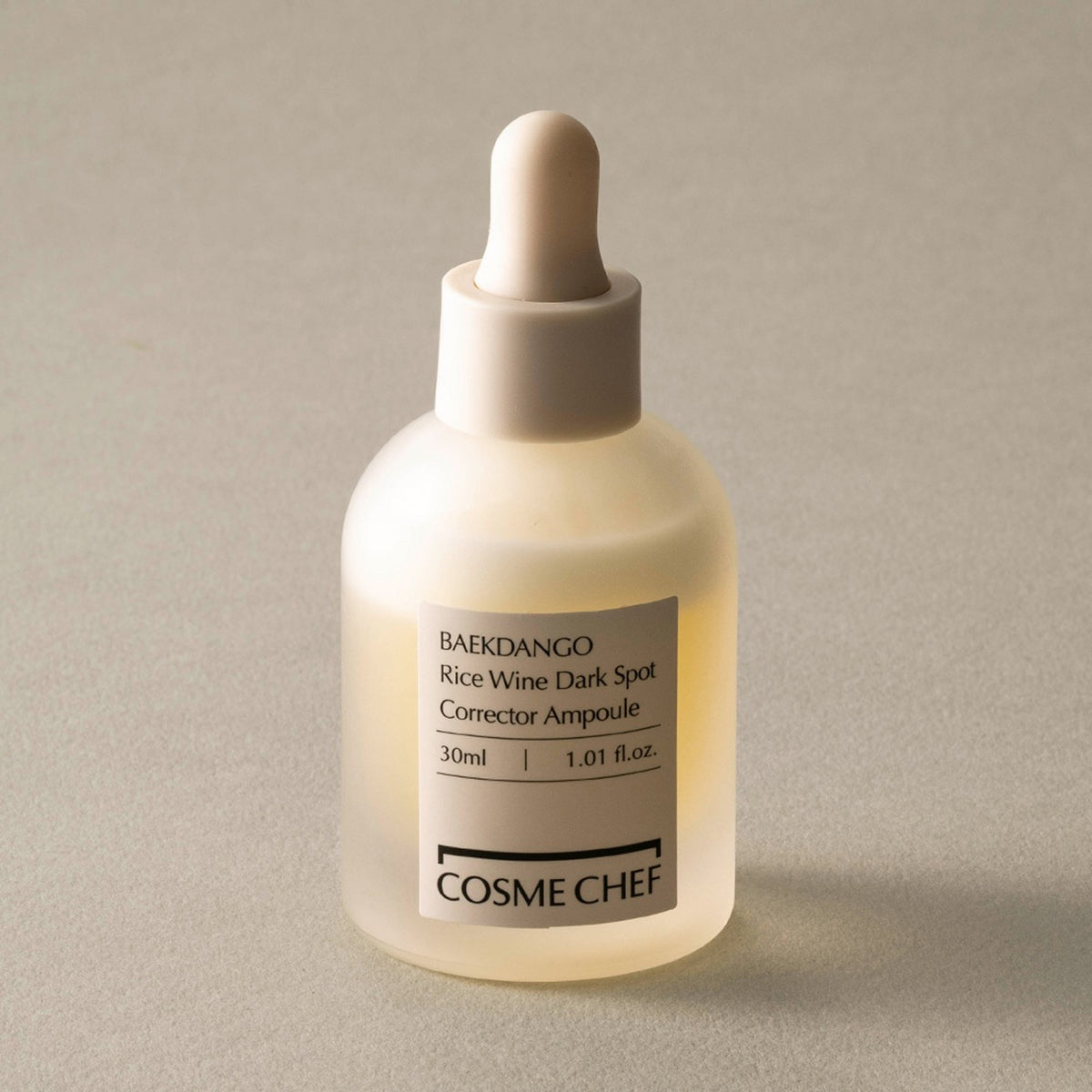 Cosme Chef Baekdango Rice Wine Dark Spot Corrector Ampoule 30ml