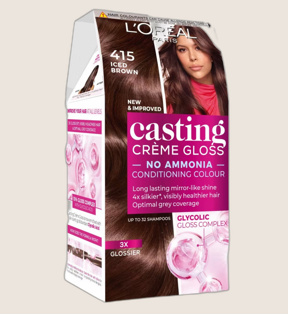 L'Oréal Paris Casting Crème Gloss 415 Iced Brown