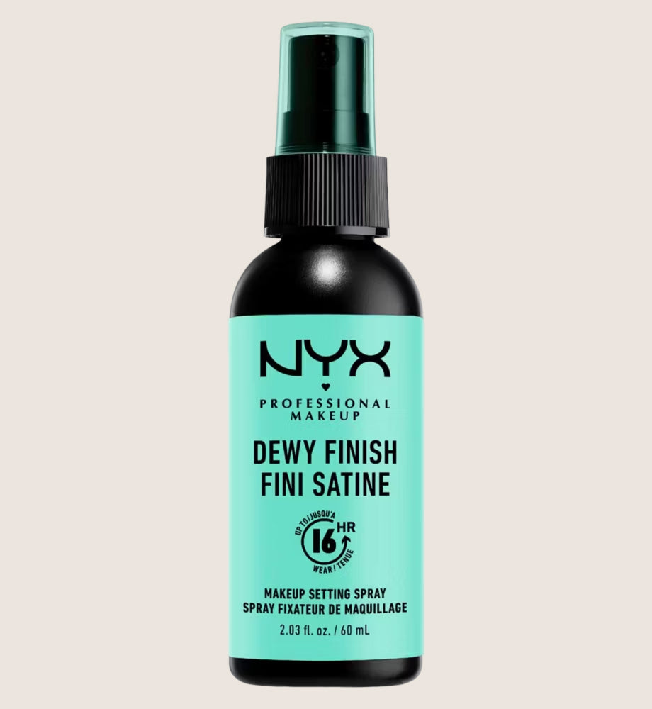 NYX Professional Makeup Setting Spray, Dewy Finish Setting Spray, Up to 8 Hour Wear 8-Hour Wear