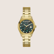 Guess Women's Aura Watch Crystals-Set Two Tone Dial GW0047L3