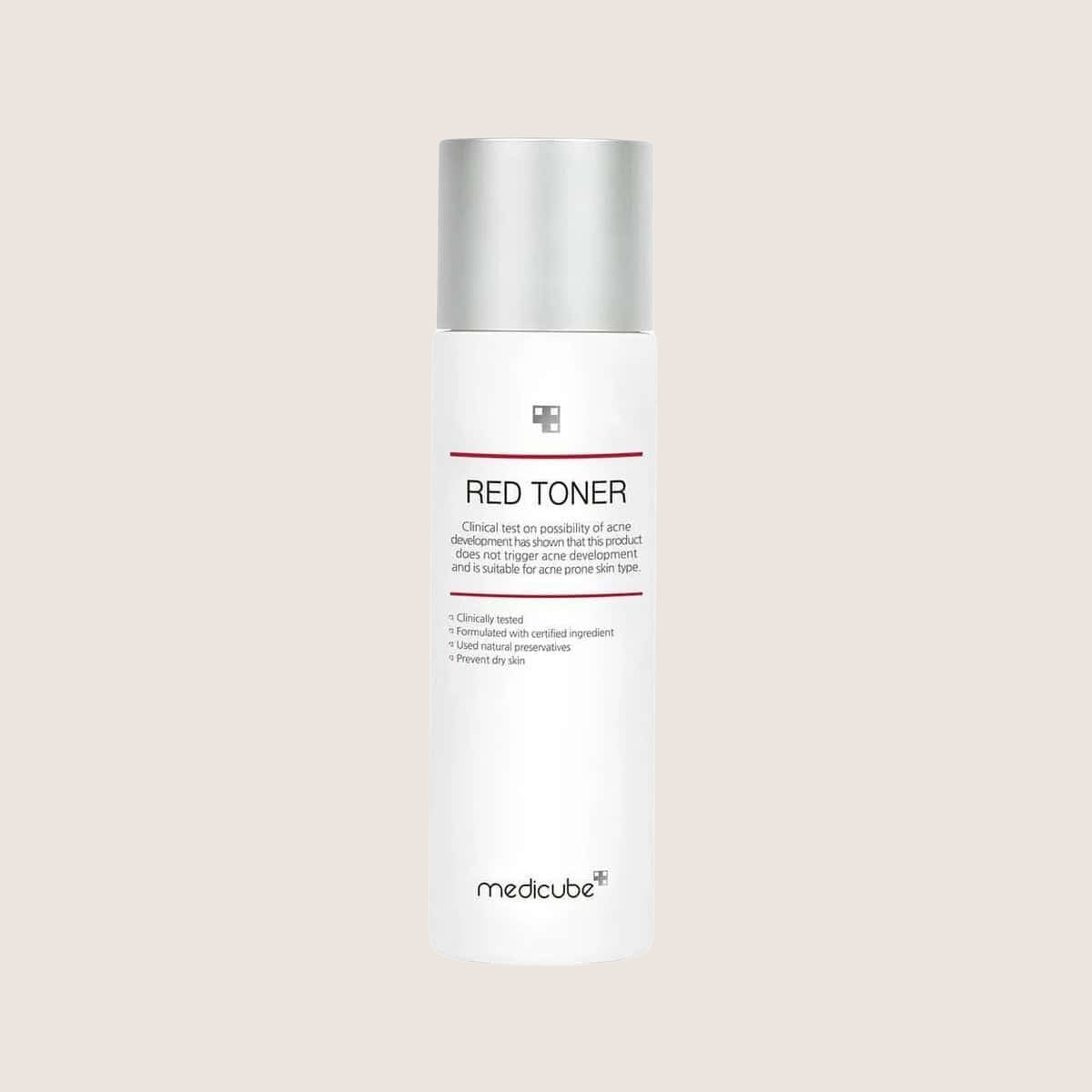 MEDICUBE Red Toner 2.0 BHA + Niacinamide Pore-Refining Toner for Acne-Prone Skin 100ml