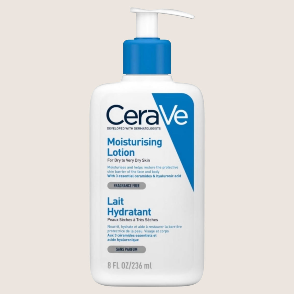 CeraVe Moisturising Lotion with Hyaluronic Acid & Ceramides for Face & Body 236ml