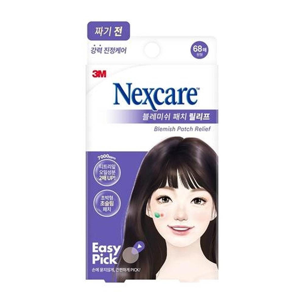 Nexcare Easy Pick Blemish Patch Relief 68 Count