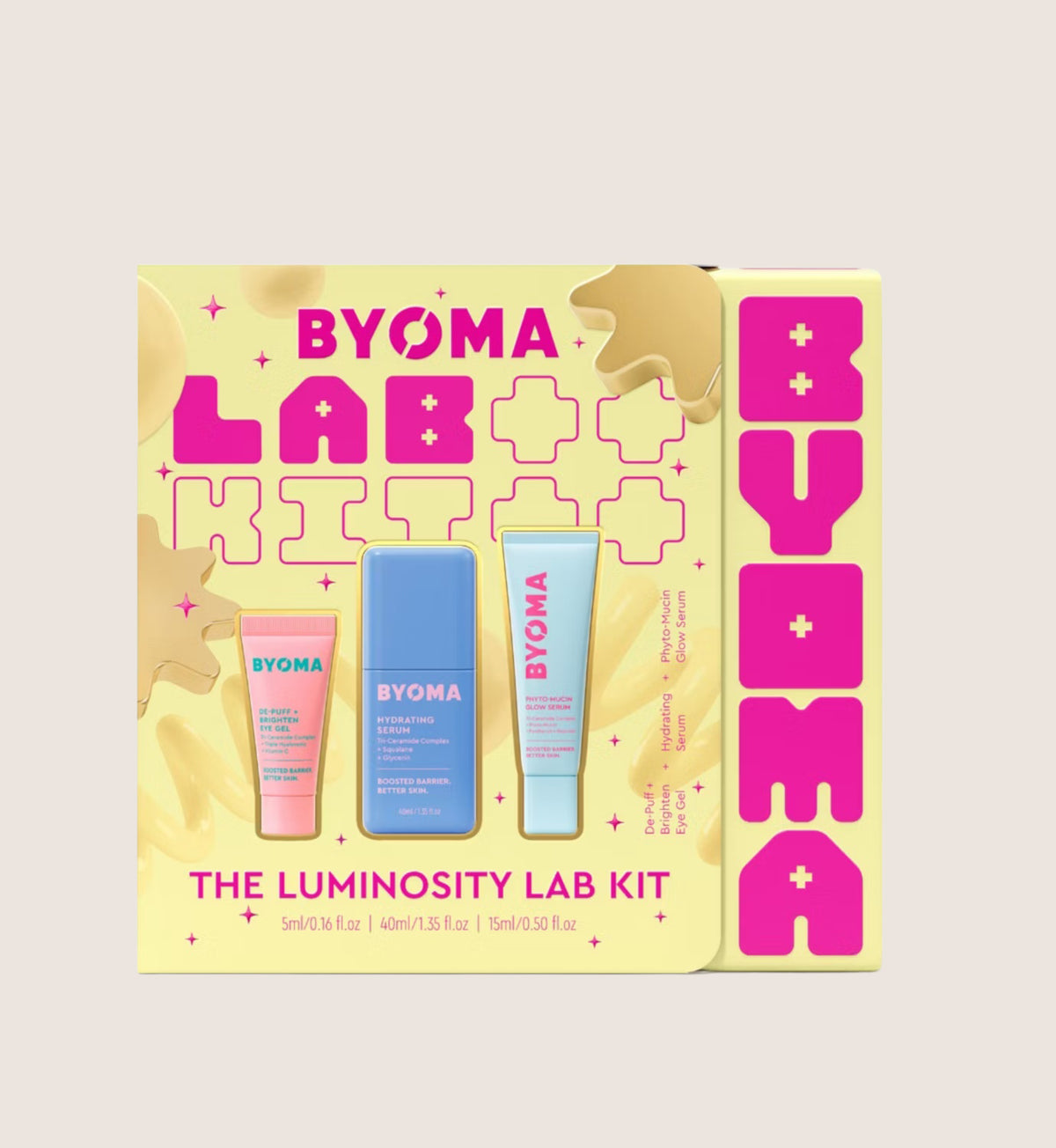 BYOMA The Luminosity Lab Kit Skincare Gift Set For Her
