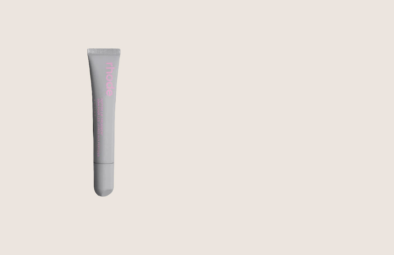 Rhode Skin Peptide Lip Treatment Strawberry Glaze Glossy Nourishing Hydrating Lip Balm 10ml