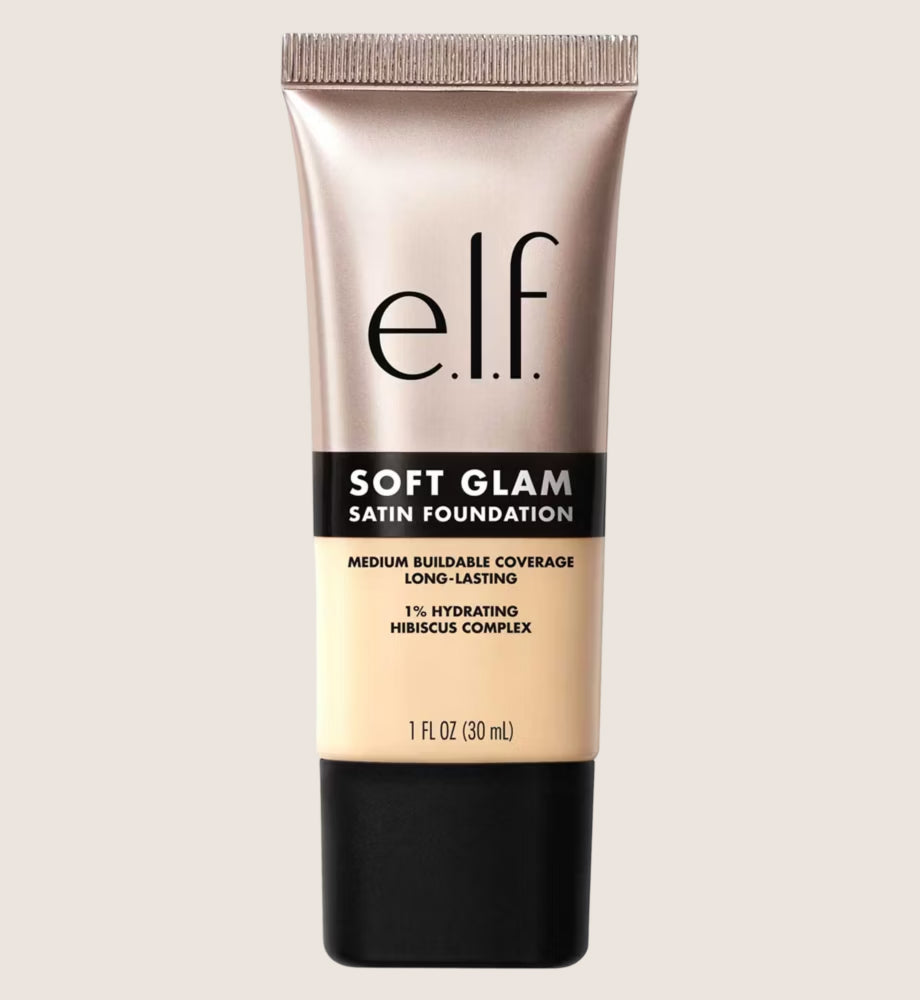 e.l.f. Soft Glam Satin Foundation Buildable Coverage