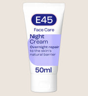 E45 Night Cream To Repair & Replenish Dry Skin Overnight Repair 50ml