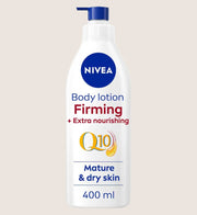 NIVEA Q10 Power 60+ Firming and Extra Nourishing Body Lotion with Argan Oil With Q10 400ml