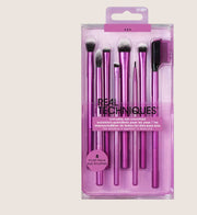 Real Techniques Everyday Eye Essentials Set UltraPlush Synthetic Bristles