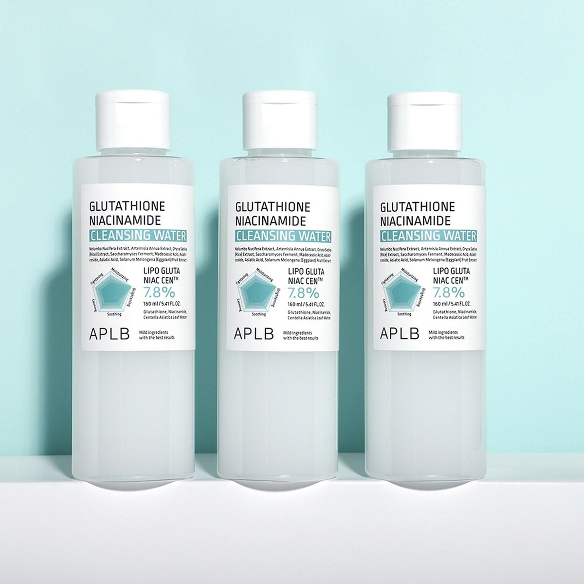 APLB Glutathione Niacinamide Cleansing Water 160ml