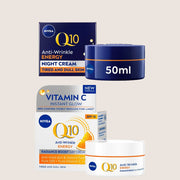 NIVEA Q10 Vitamin C Day & Night Cream Bundle Day Cream & Night Cream Set