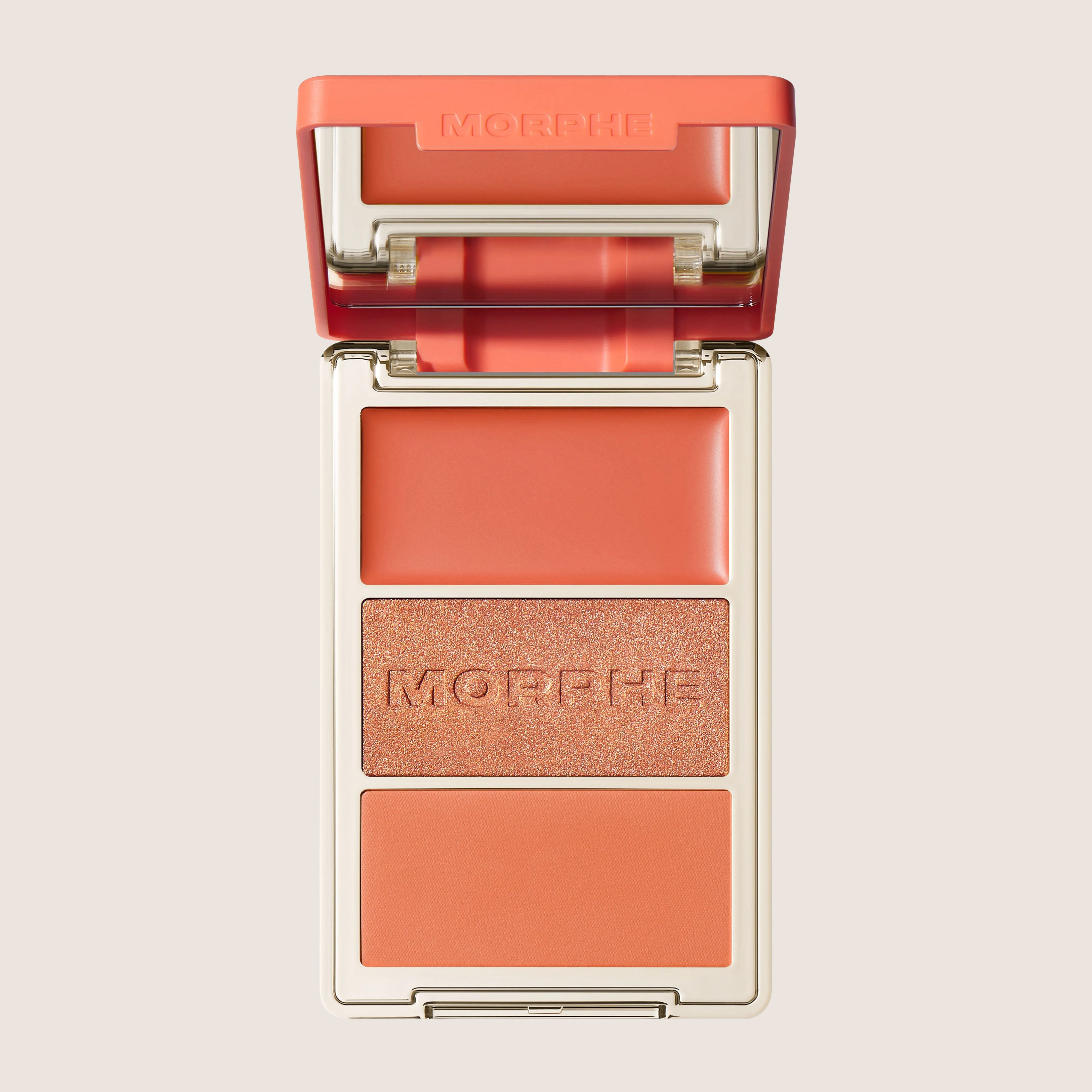 Morphe Cheek Thrills Multi-Finish Face Trio Premium Formula