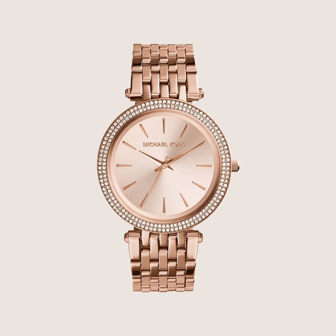 Michael Kors Women's Darci Rose Gold Dial Watch MK3192