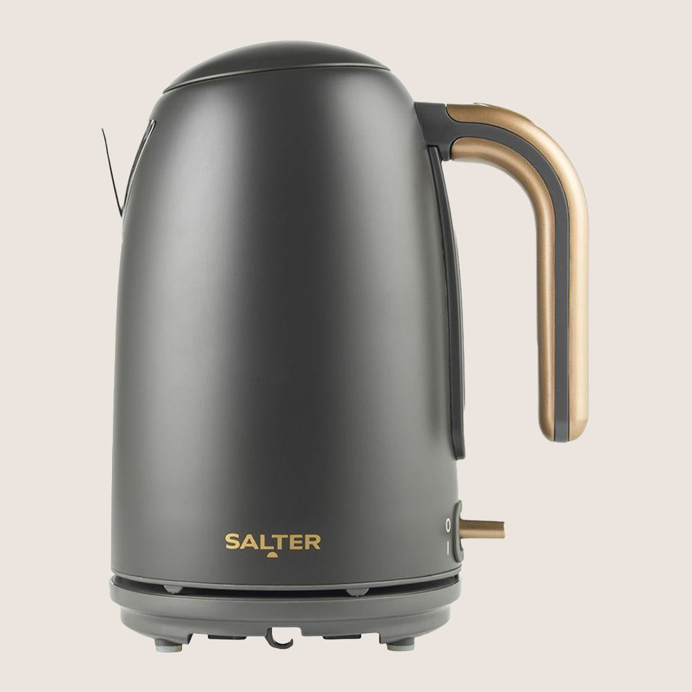 SALTER Pebble EK6085CB Jug Kettle with Pebble Textured Body 1.7L - Charcoal