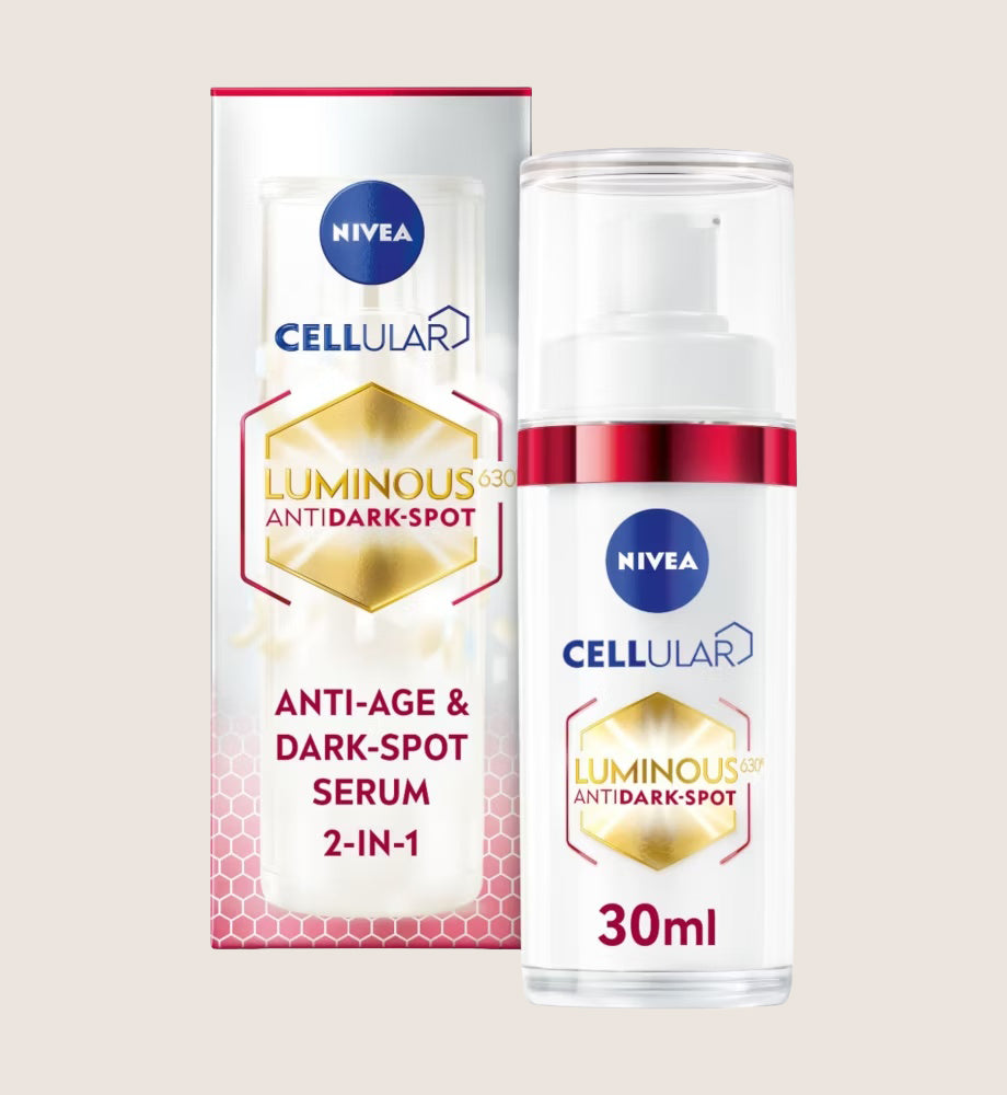 NIVEA Luminous 630 Anti-Age & Dark Spot 2-in-1 Serum with Collagen Booster 30ml