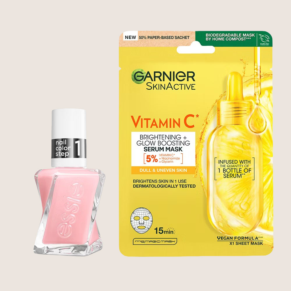 Essie Sheer Fantasy & Garnier Vitamin C Premium Quality