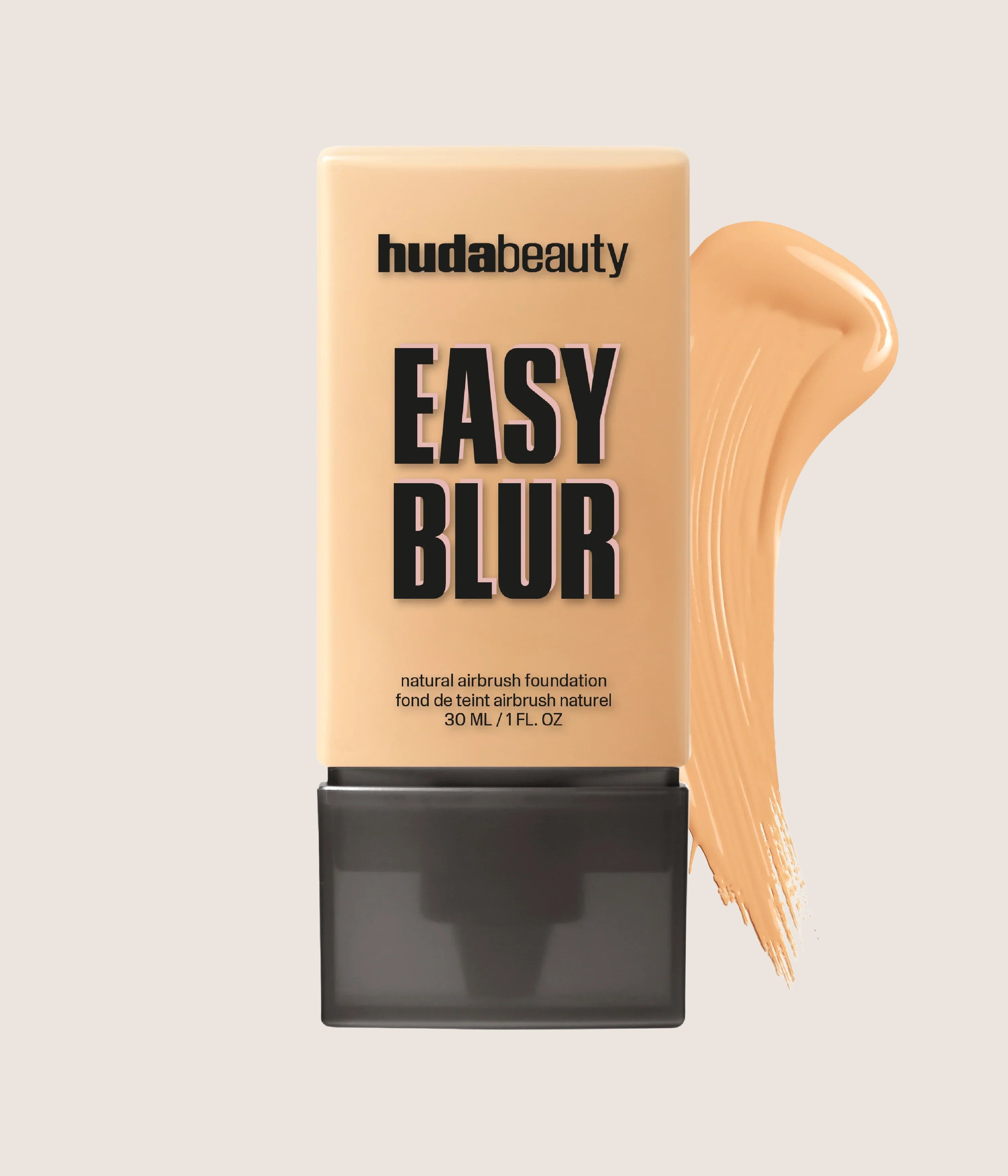 Huda Beauty Easy Blur Natural Airbrush Foundation Niacinamide-Infused Soft-Focus Finish 30ml