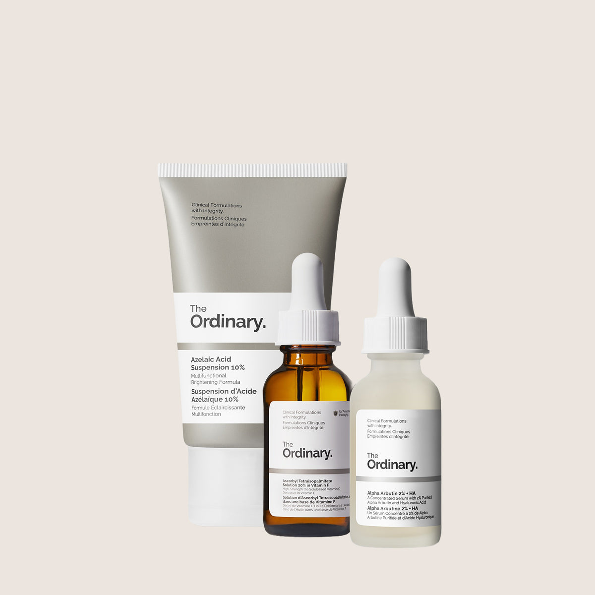 The Ordinary The Uneven Skin Tone Collection Brightening & Evening System (Multi-Piece)