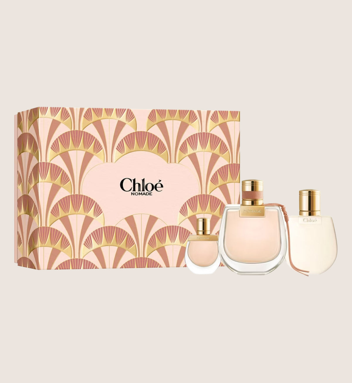 Chloé Nomade Eau De Parfum And Body Lotion Trio Fragrance Gift Set For Her