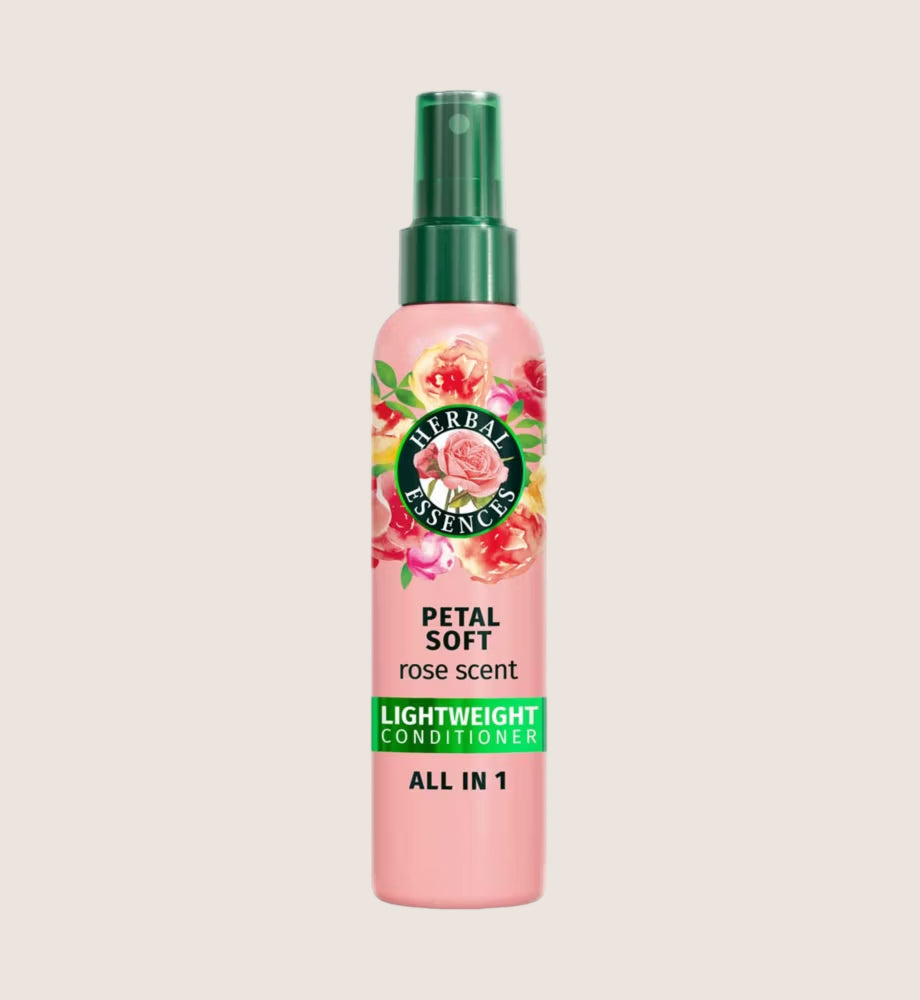 Herbal Essences Rose Scent Petal Soft Lightweight Leave In Conditioner All In One 145ml
