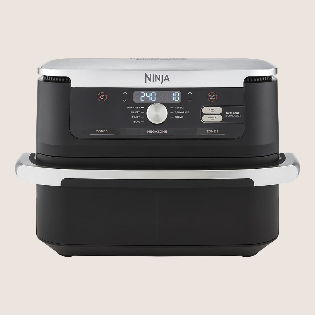 NINJA Foodi FlexDrawer AF500UK Dual Air Fryer with MegaZone 10.4L - Black