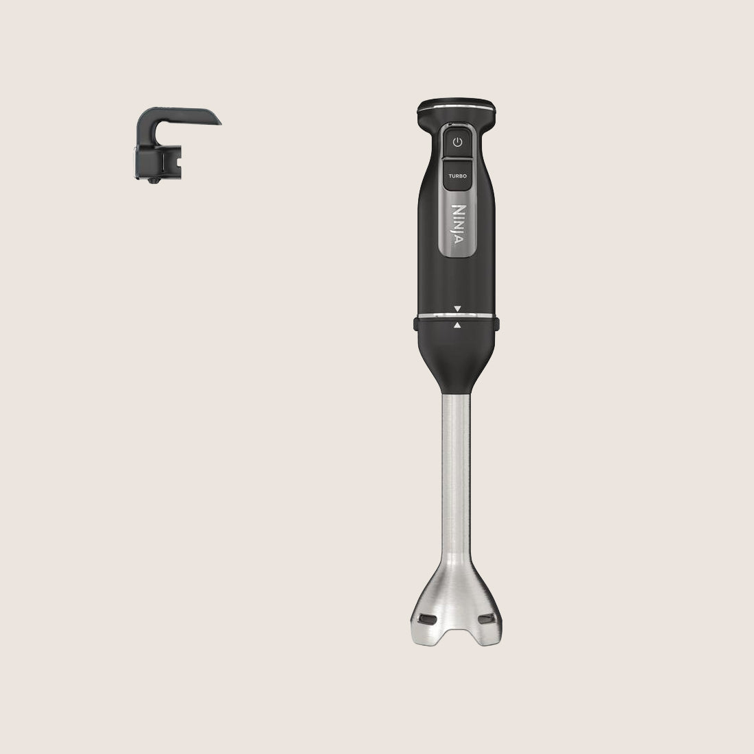 Ninja Foodi 2-in-1 CI090UK Hand Blender & Mixer 850W 7-Speed with 3 Accessories - Black