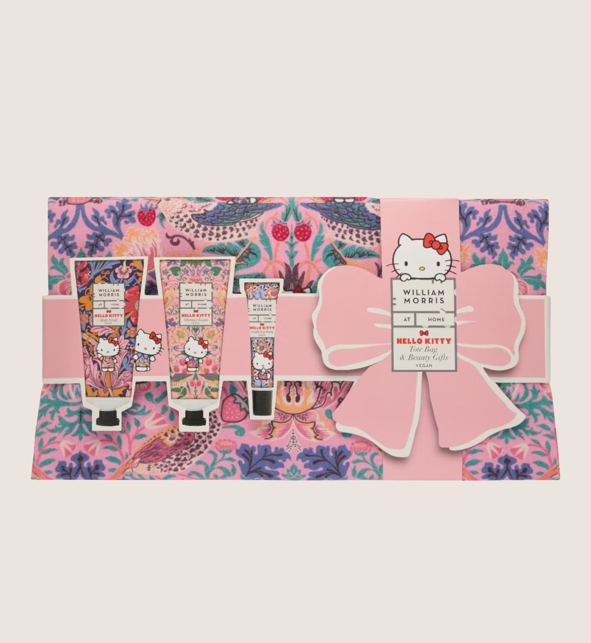 William Morris At Home x Hello Kitty Tote Bag Bath & Body Gift Set For Her