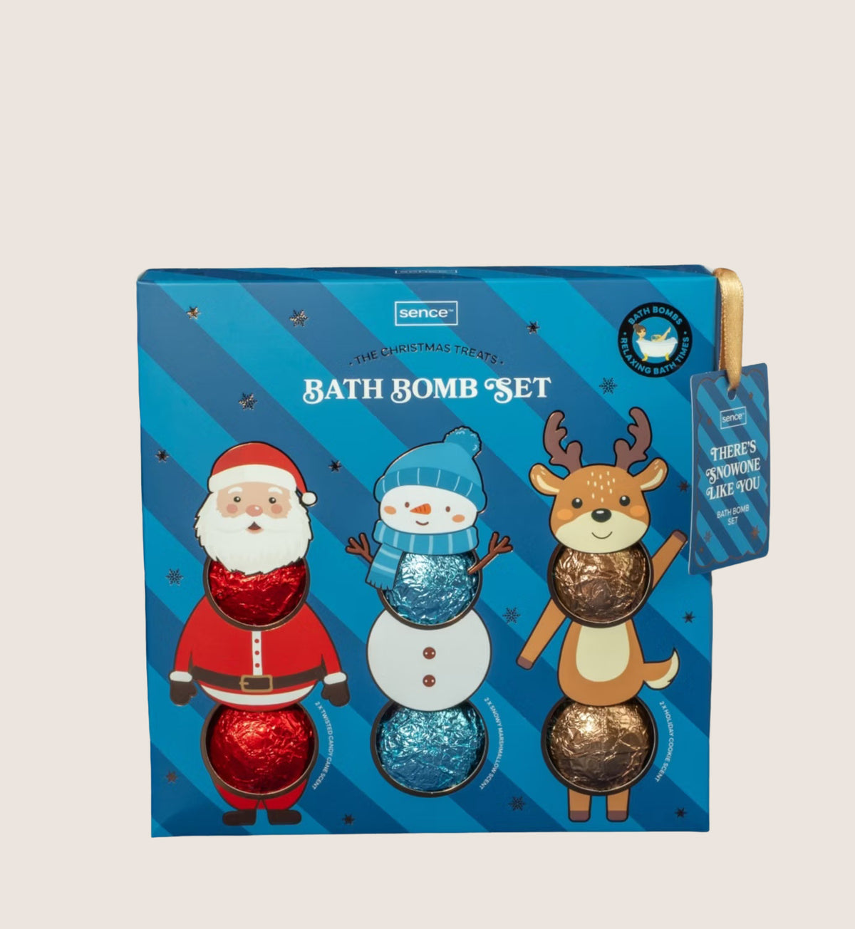 Sence Collection The Christmas Treats Bath Bomb Giftset 45g Bath & Body Gift Set For Her