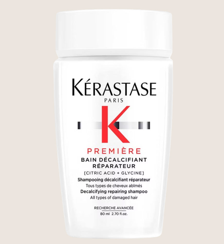 Kérastase Première Decalcifying Repairing Shampoo For Damaged Hair With Pure Citric Acid And Glycine Cleansing Formula 80ml