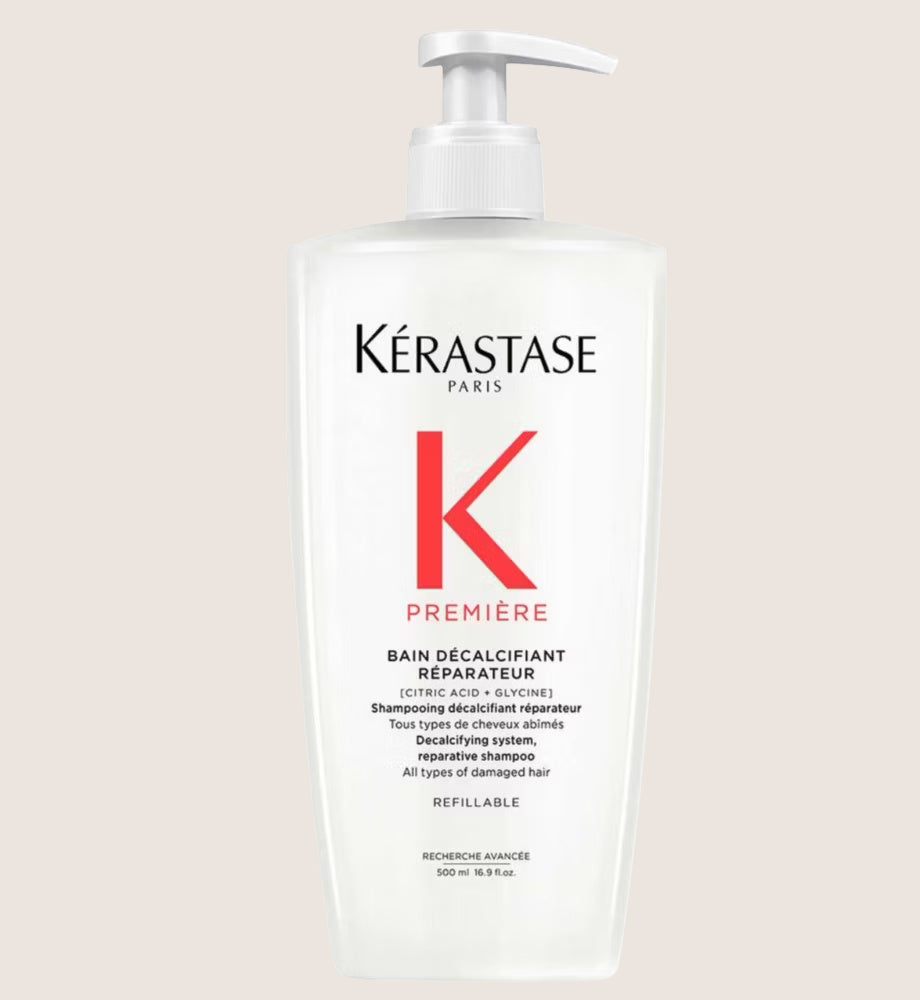 Kérastase Première Bonding Shampoo Refillable Bottle, For Damaged Hair with Pure Citric Acid Cleansing Formula 500ml