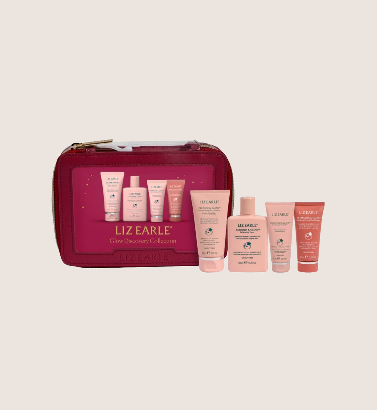 Liz Earle Glow Discovery Collection Skincare Gift Set For Her
