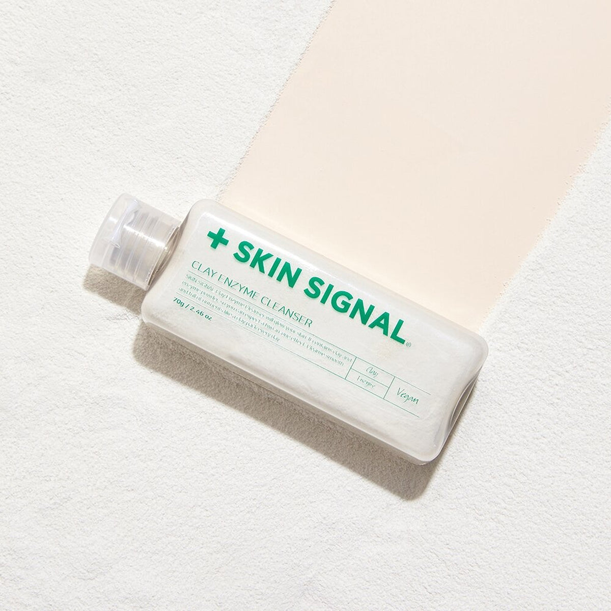 SKIN SIGNAL Clay Enzyme Cleanser #White 70g