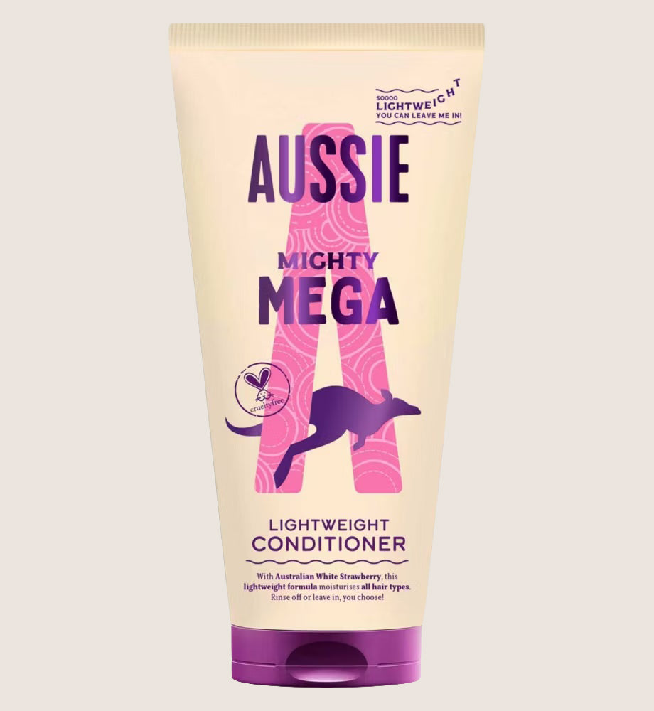 Aussie Mighty Mega Everyday Vegan Hair Conditioner 200ml 200ml Intensive Hydration & Softness