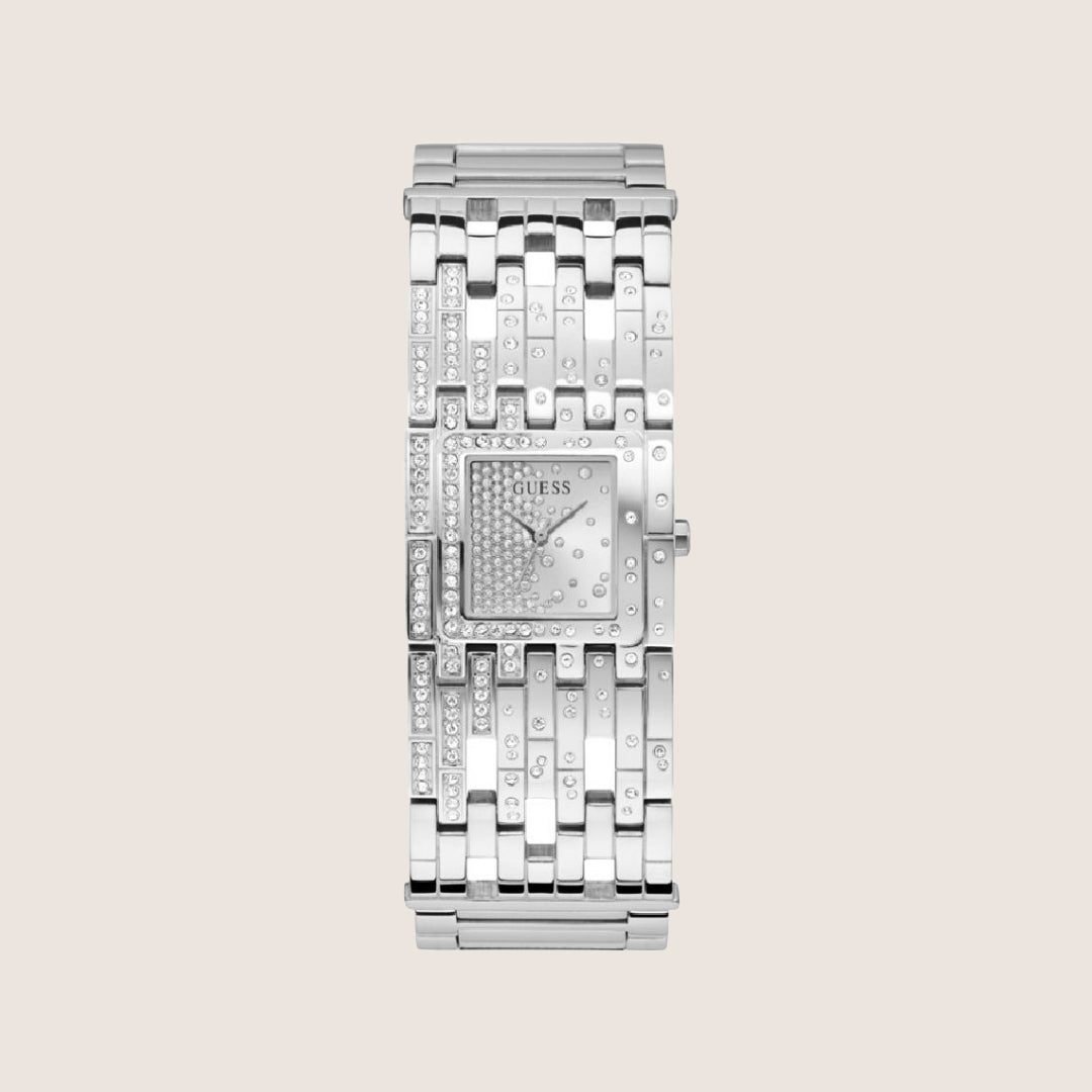 Guess Women's Silver Dial Watch Silver Dial GW0441L1