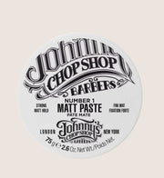 Johnny's Chop Shop Matt Paste Strong Hold Texture & Definition 75g