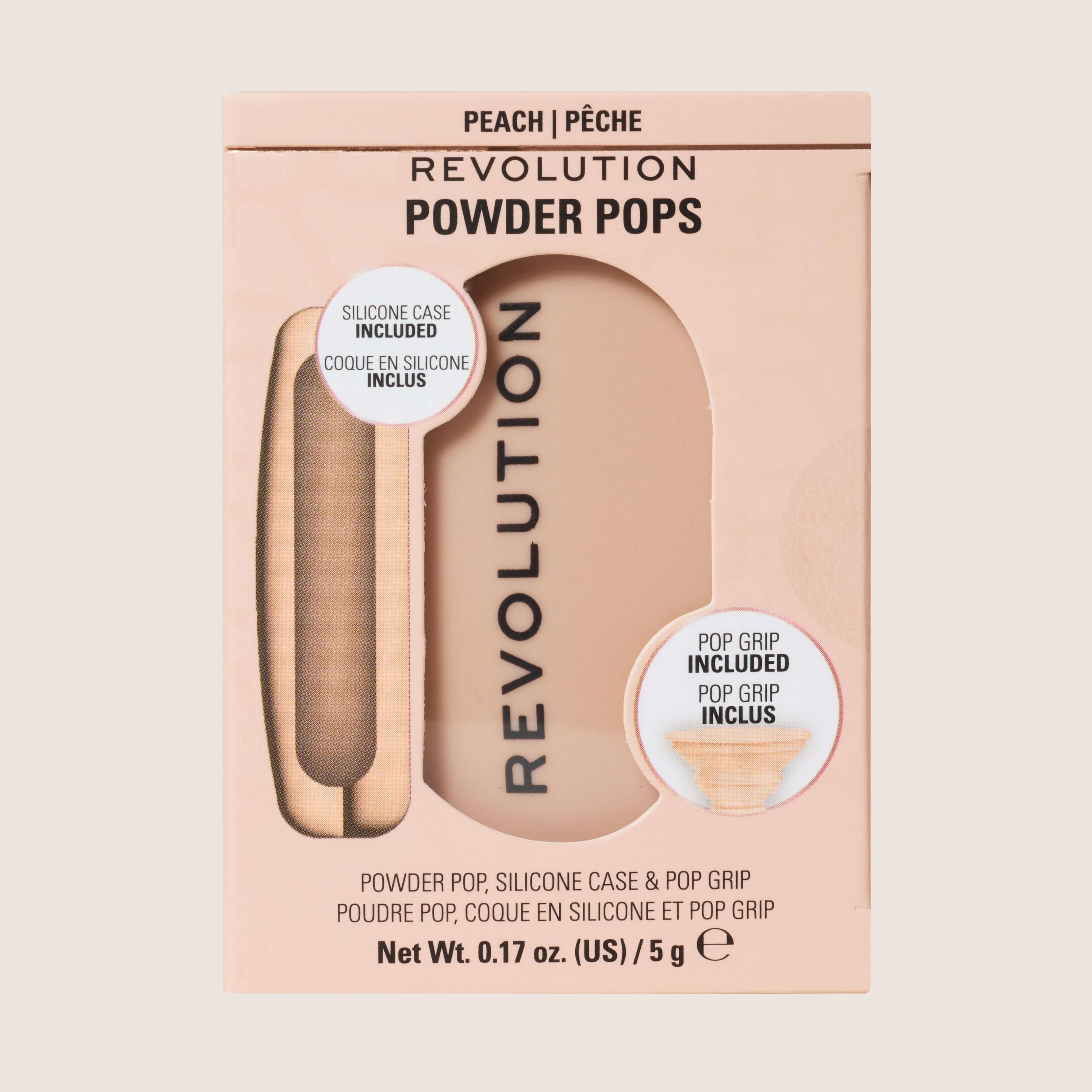 Revolution Powder Pops & Pop Grip Silicone Case Ultra-Fine Texture 3. G