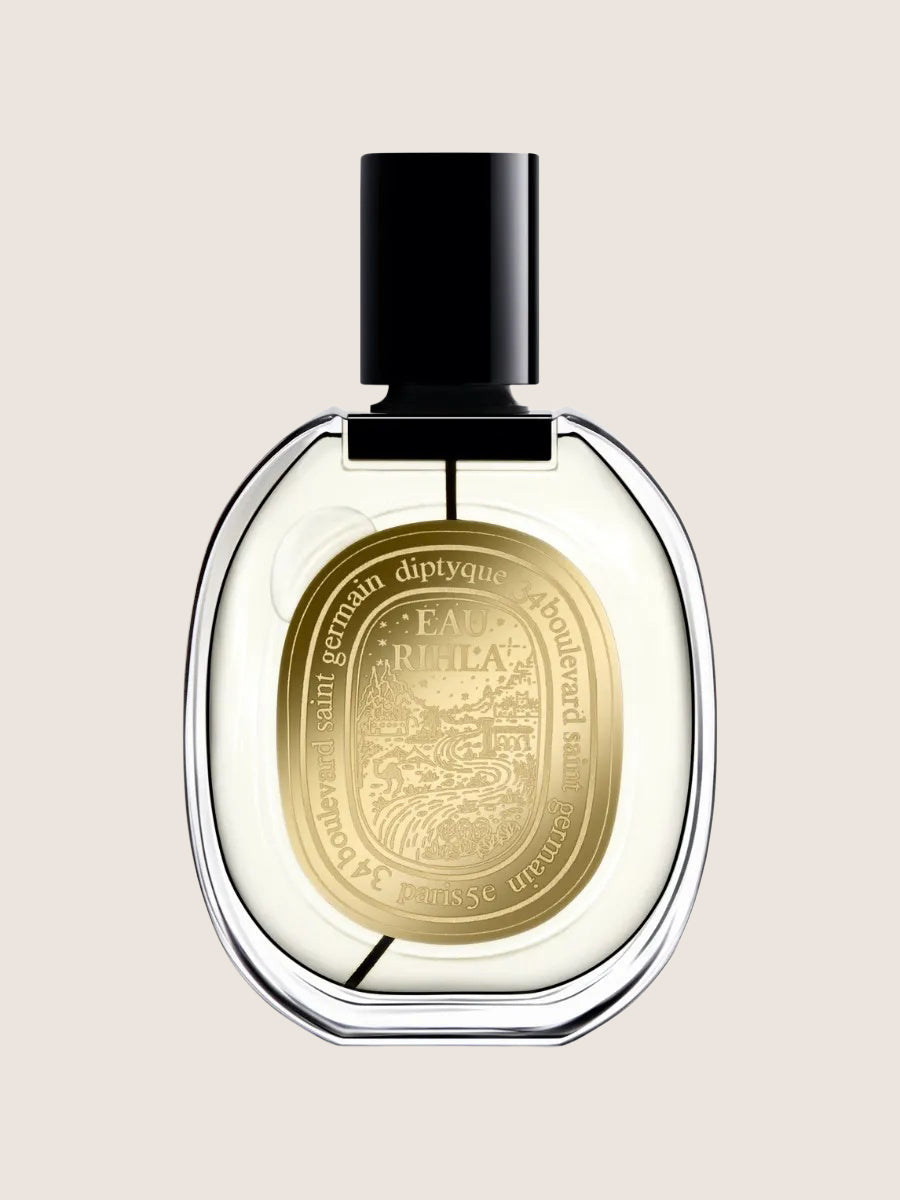 Diptyque Unisex Eau Rihla Eau de Parfum | Leather, Iris, Atlas Cedar & Raspberry Accord