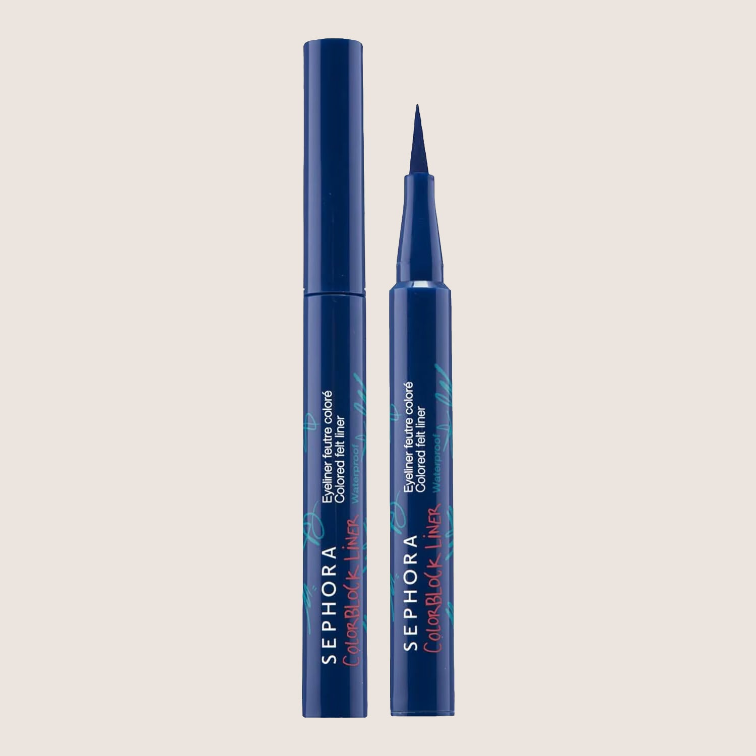 Sephora Collection Waterproof Colored Felt Liner Vivid Shade Precision Liner