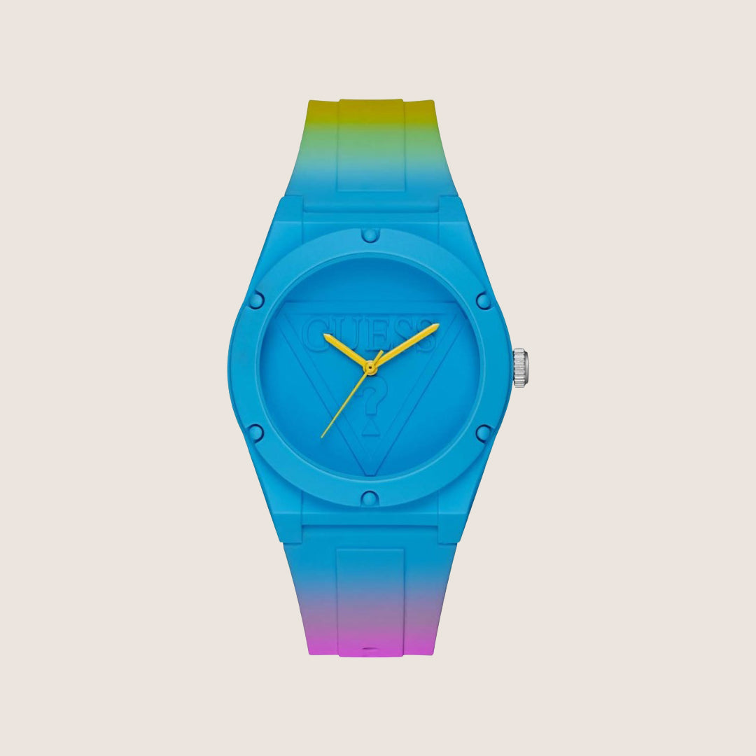 Guess Mens Trend Watch Blue Dial W0979L28