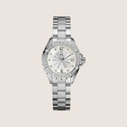 GC Ladies Silver Bracelet Stone Set Arabic Numeral Dial Swiss Watch A70103L1