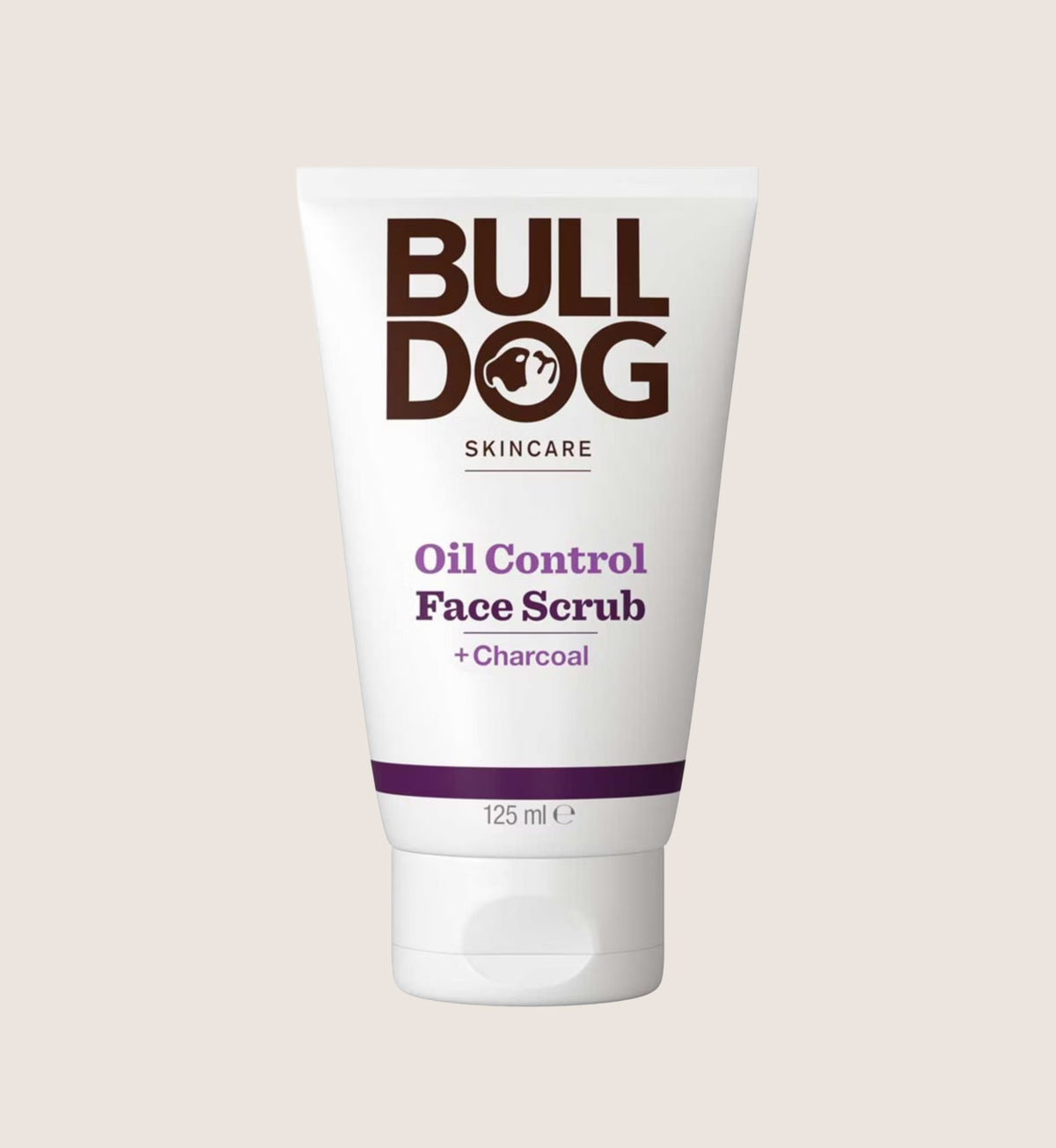 Bulldog Skincare Oil Control Face Scrub for Men with Charcoal & Witch Hazel 125ml