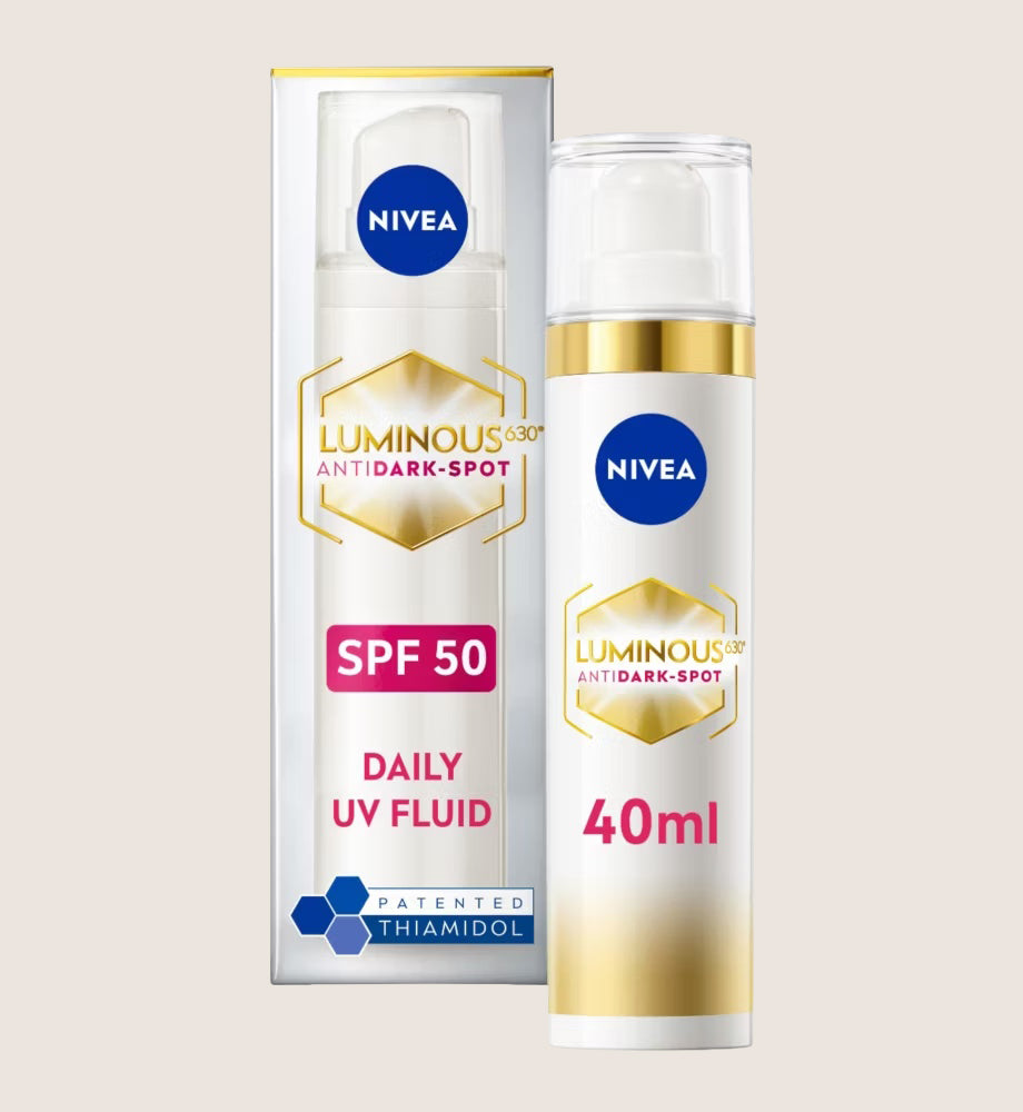 NIVEA Cellular Luminous 630 Anti-Dark Spot Day Cream Face Moisturiser SPF50 40ml